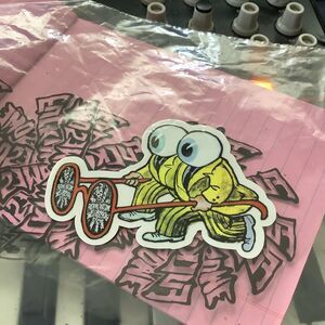FA F*cking Awesome Hockey Skateboards Eyeballs Art  STICKER Jason Dill AVE